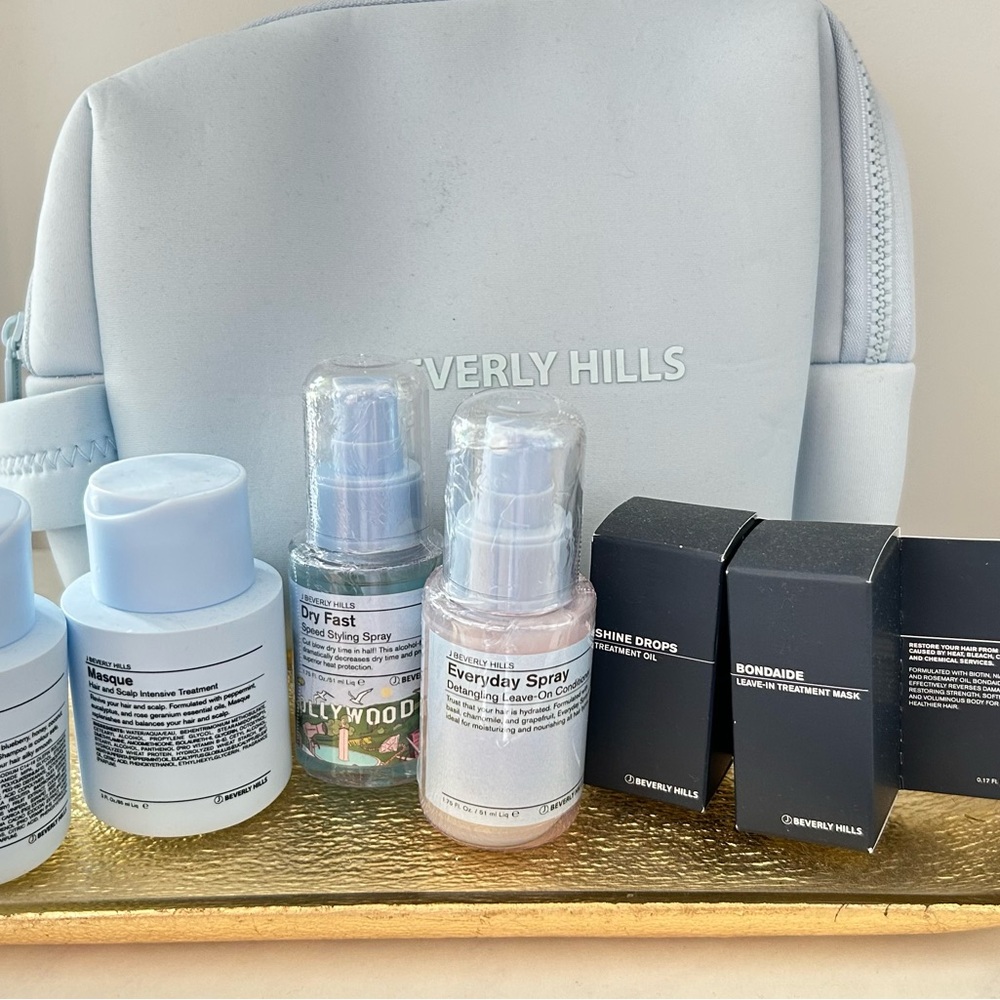 Beverly Hills Haircare Set with Bag